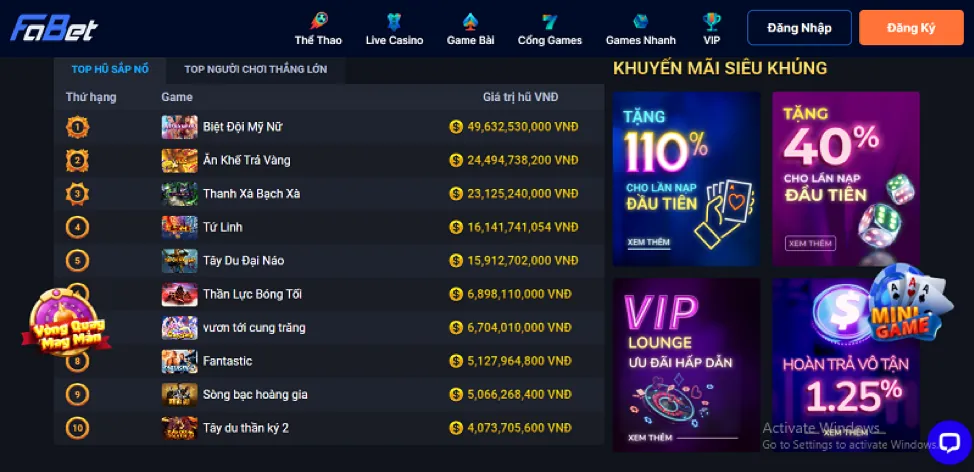 Ưu đãi độc quyền cho thành viên VIP Onebox63 App